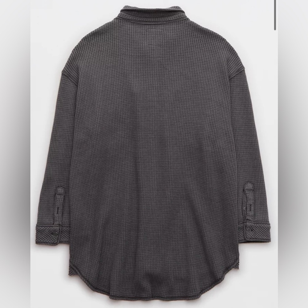 Aerie LumberJane Waffle Shirt